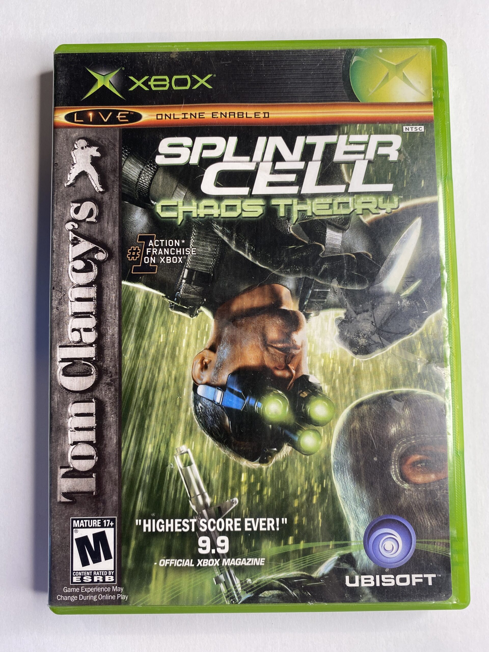  Tom Clancy's Splinter Cell Chaos Theory - Xbox : Video Games